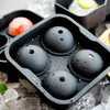  Elastic Rubber Whiskey Beer Ice Round Ball Silicone Mold Pallet for Kitchen Party