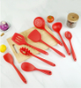11pcs custom color food grade safety heat resistant silicone heat resistant kitchen utensils set