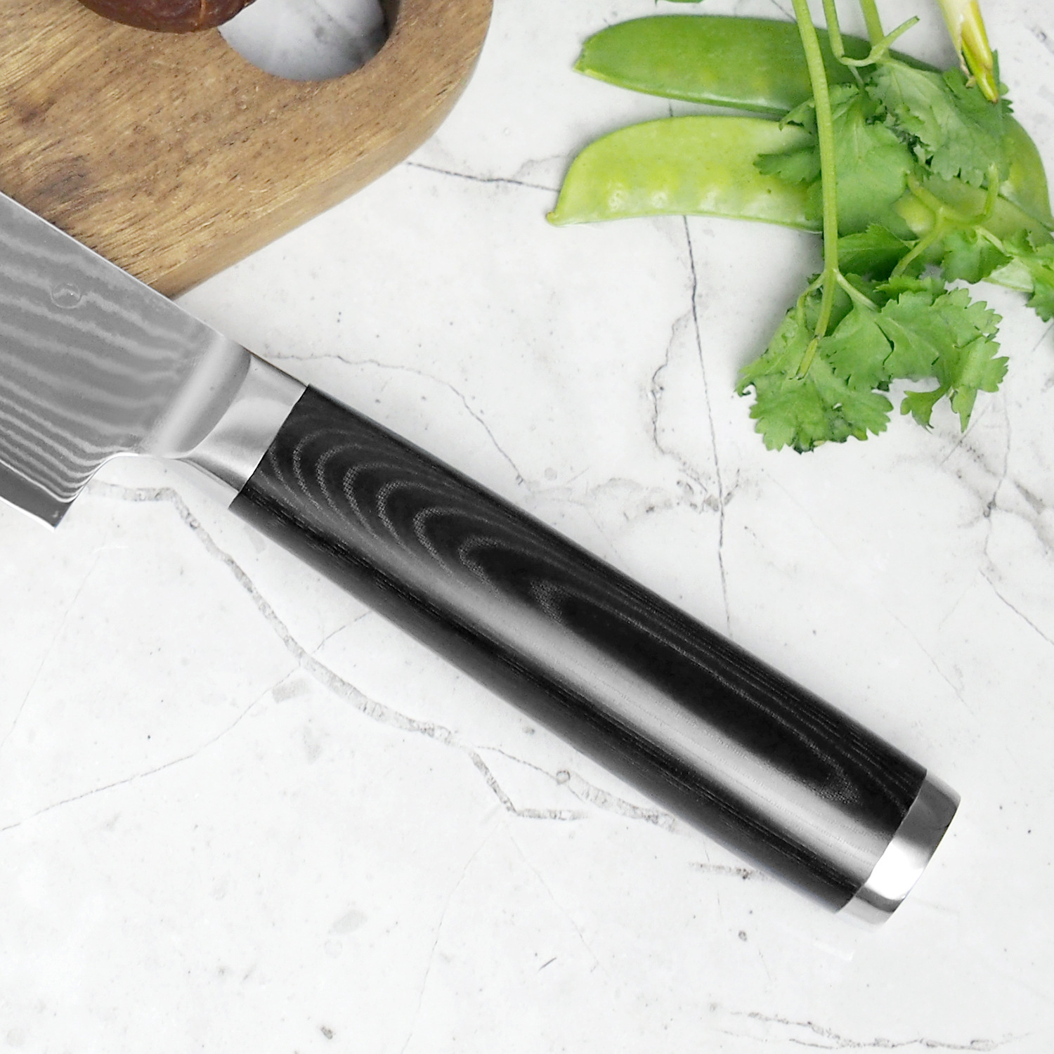 8 inch high carbon stainless steel butcher cooking tools kitchenware damascus kitchen chefs knife
