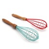 Stainless steel silicone tube egg beater kitchen manual egg wire whisk