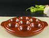 Ceramic Escargot Plate Snail Dish