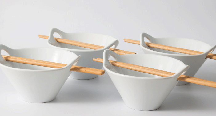 Nordic simple noodle bowl 