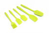 Cooking tools kitchen utensils safe set 4 Pieces heat resistant non-stick rubber silicone spatula set