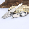 Multifunction folding cutlery set creative stainless steel camping cutlery tools foldable spoon and fork
